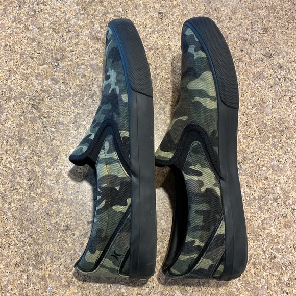 Hurley Kayo Slip on Sneaker Shoe Camo and Black 11 M - Picture 17 of 17